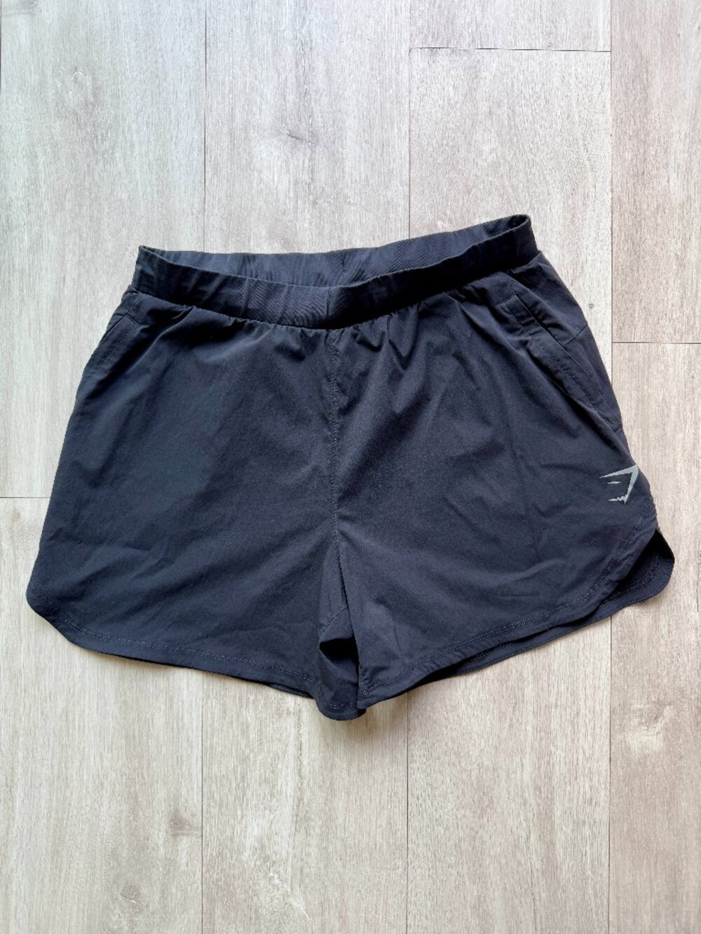 Gymshark Speed Evolve Shorts Black Nylon Stretch 5" M